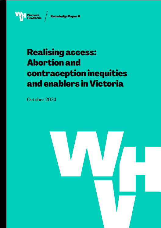 Realising access report cover