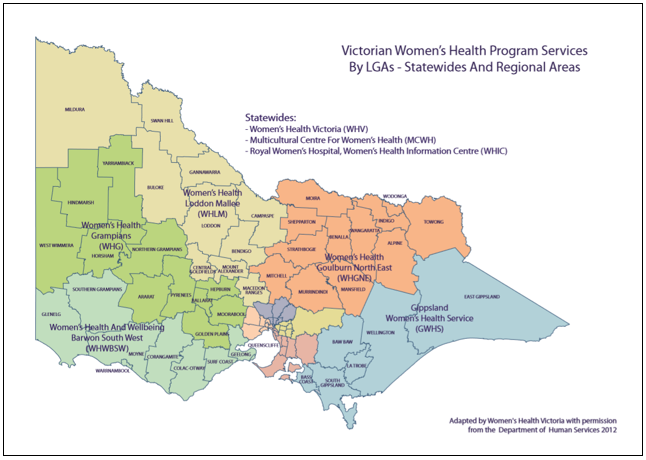 Map Victorian Womens Health Program Services Statewide And Regional (Image).PNG