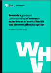 Women's experiences of mental health: 2nd edition cover image